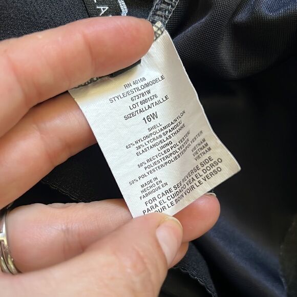 Dreamsuit Slimming Control Wrap One Piece Swimsuit Sz-16W - Picture 10 of 11